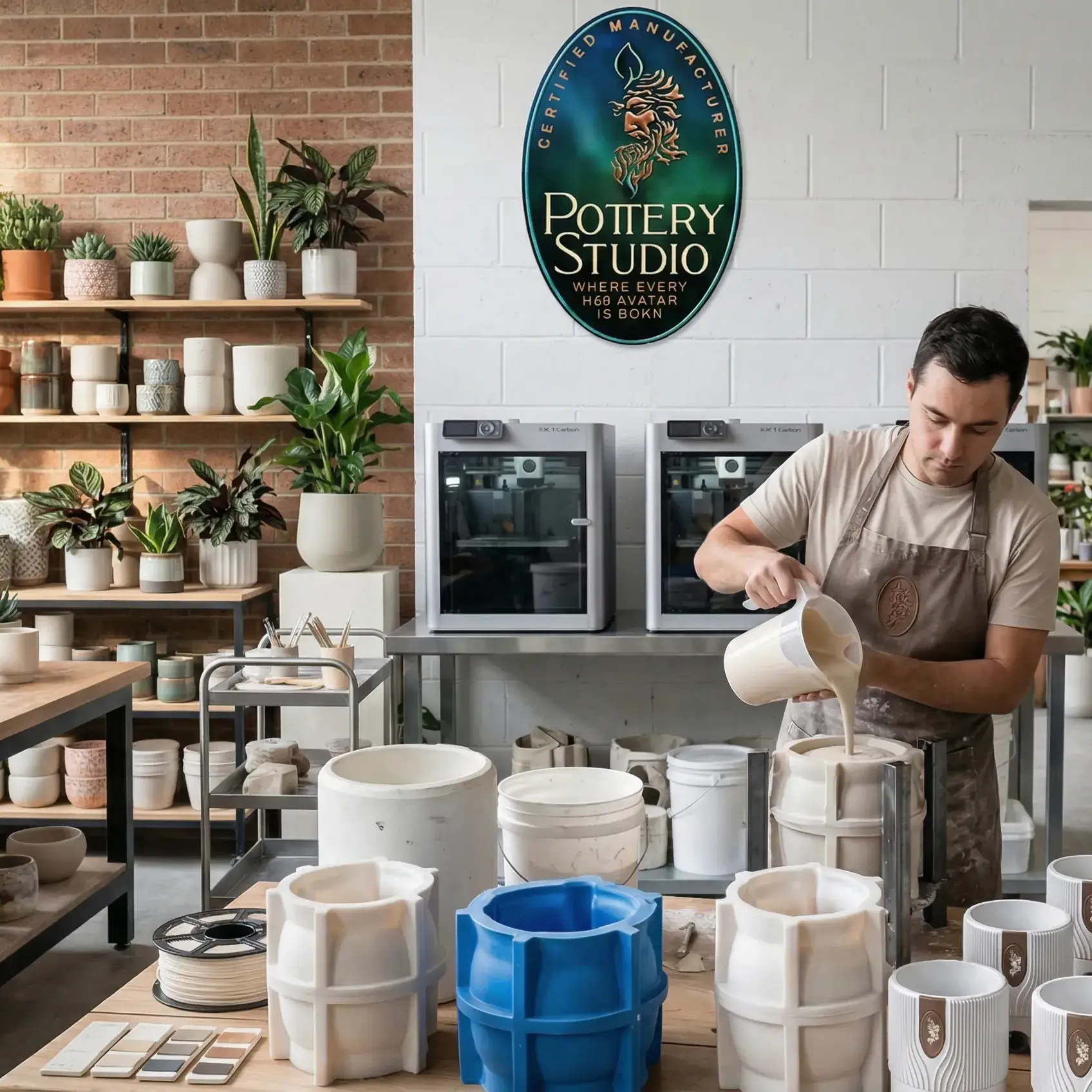 Garden center producer positioning